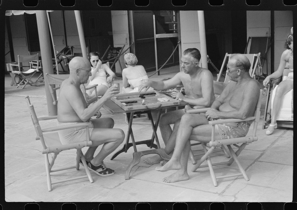 June in January, Miami Beach, Florida. Sourced from the Library of Congress.