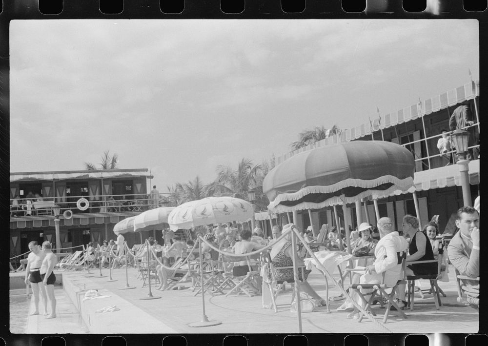[Untitled photo, possibly related to: June in January, Miami Beach, Florida]. Sourced from the Library of Congress.