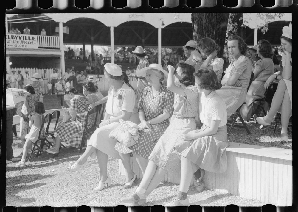 Spectators Shelby County Horse Show Free Photo rawpixel