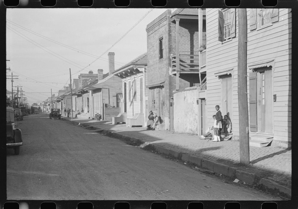 [Untitled photo, possibly related to: Sunday afternoon in New Orleans, Louisiana]. Sourced from the Library of Congress.
