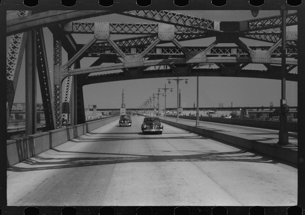 Parkway and Skyway, New York City to Long Island. Sourced from the Library of Congress.