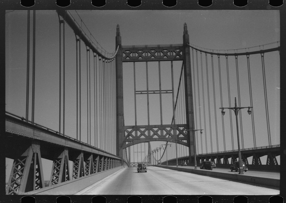 [Untitled photo, possibly related to: Parkway and Skyway, New York City to Long Island]. Sourced from the Library of…