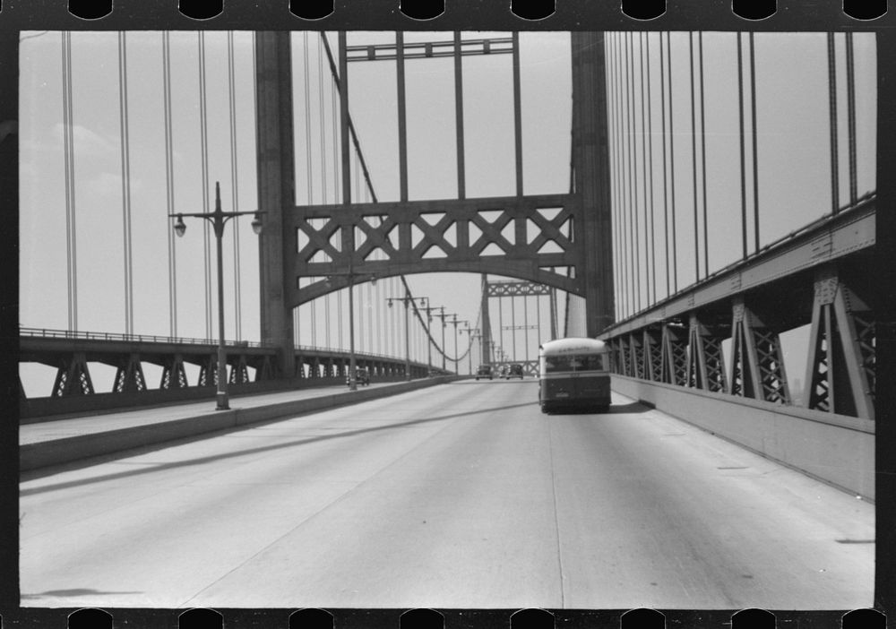 Parkway and Skyway, New York City to Long Island. Sourced from the Library of Congress.