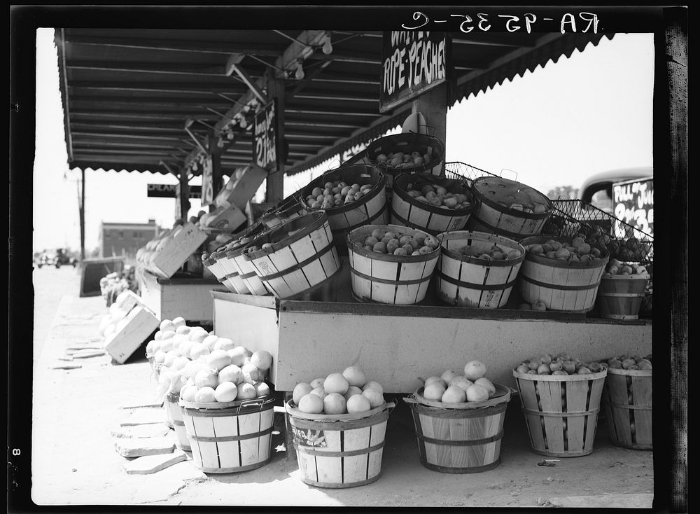 Center Market. Washington, D.C.. Sourced from the Library of Congress.