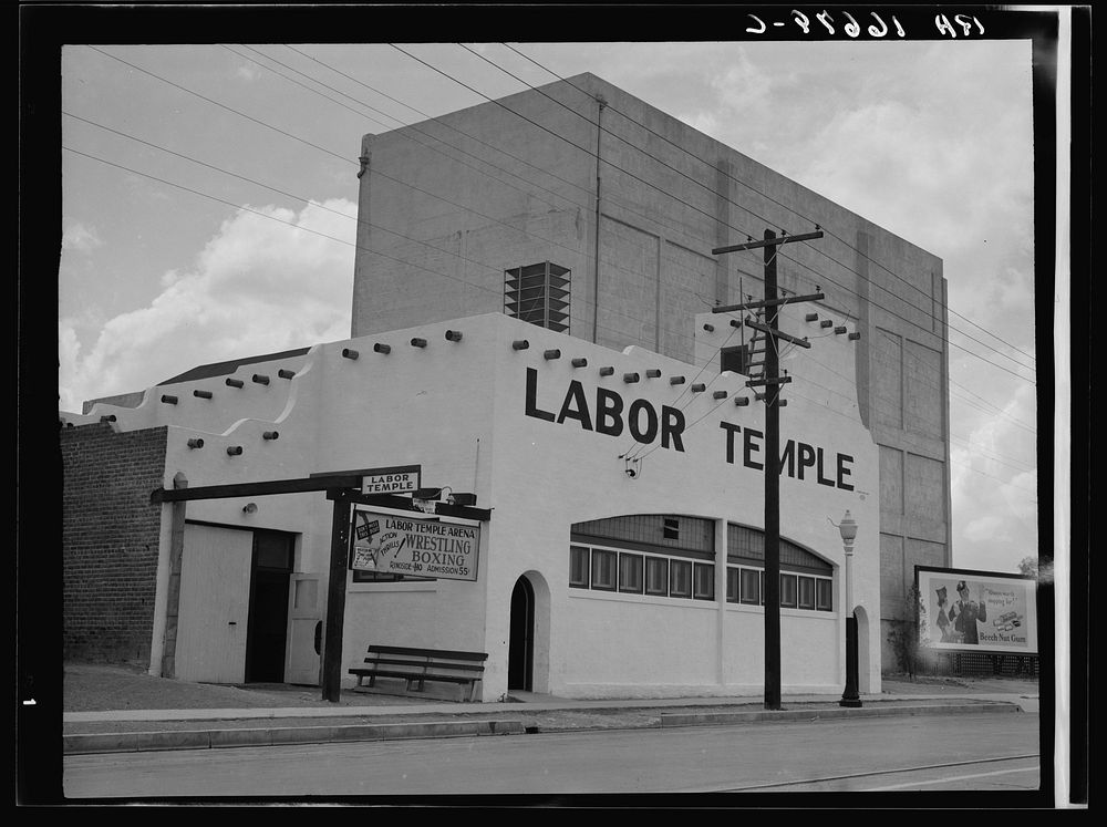 Labor Temple. Tucson, Arizona. Sourced from the Library of Congress.