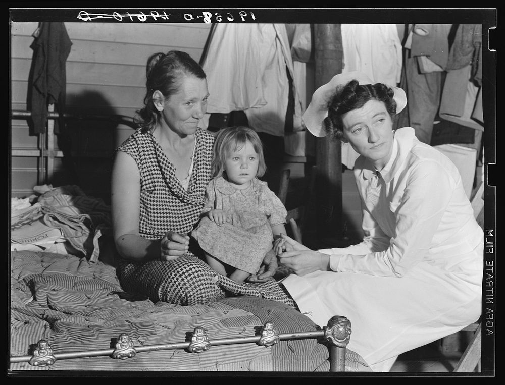 [Untitled photo, possibly related to: Tulare County, California. Farm Security Administration (FSA) camp for migratory…