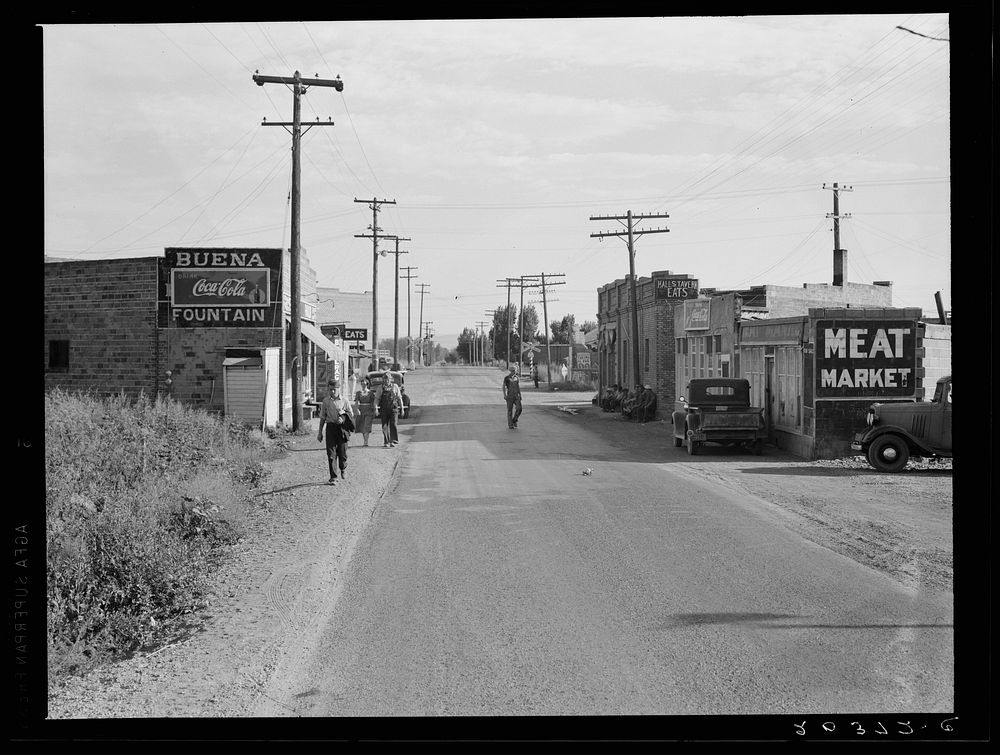[Untitled photo, possibly related to: Washington, Buena, Yakima County. Yakima Valley small town. A county which ranks fifth…