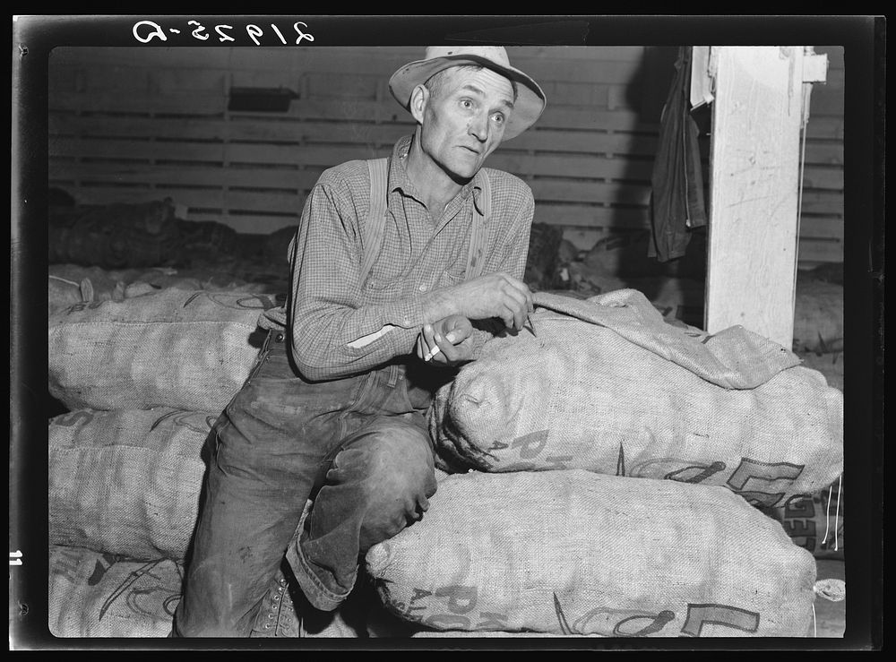 Klamath Basin potato farmer. He remembers when the first carload of potatoes left this valley in 1910. In 1934 he lost…
