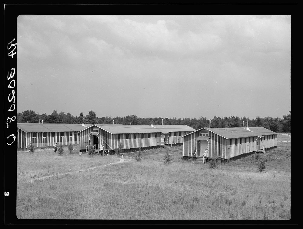 [Untitled photo, possibly related to: The work camp on the resettlement land use project near Black River Falls, Wisconsin]…