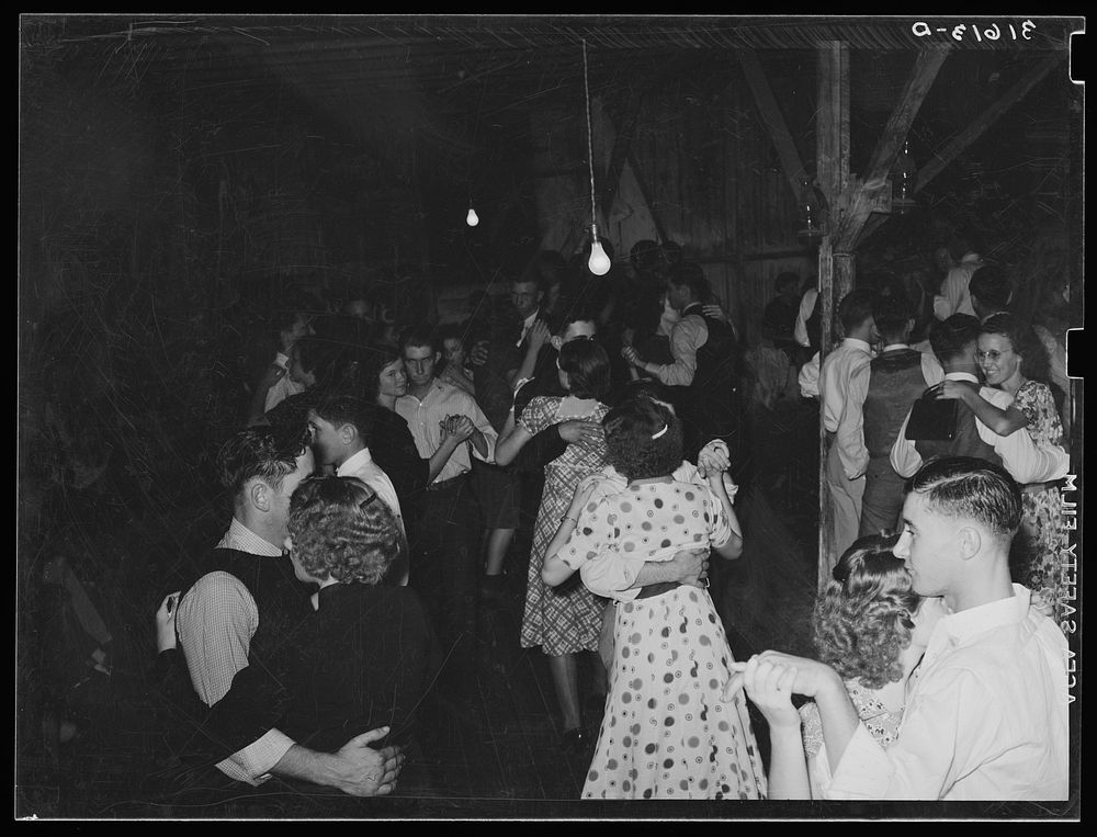 [Untitled photo, possibly related to: Fais-do-do near Crowley, Louisiana. These are gatherings of local country people…