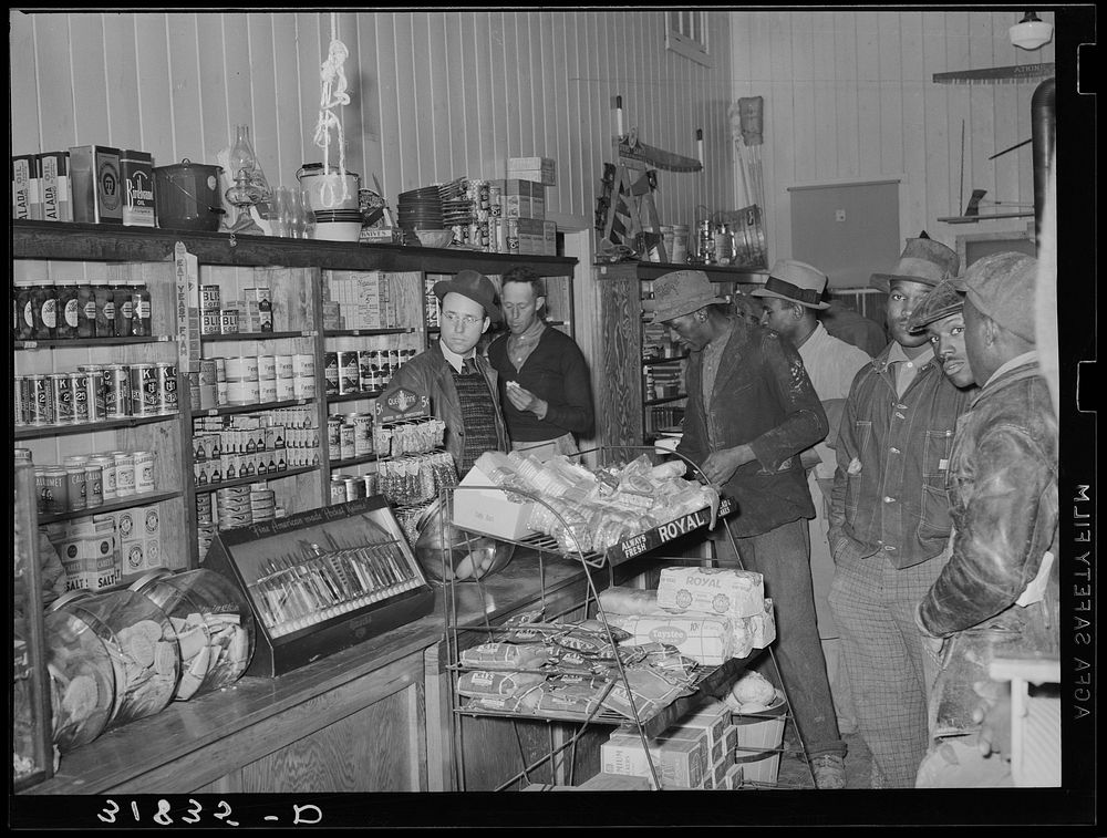 General store, Lakeview Cooperative Association. Arkansas by Russell Lee