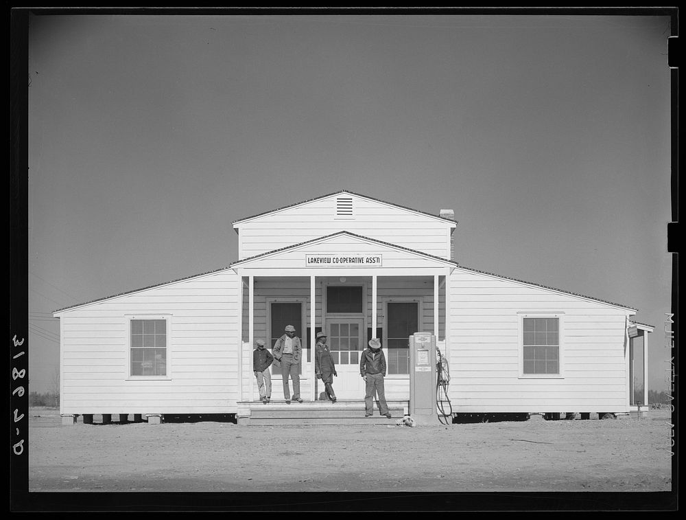 Store of the Lakeview Cooperative Association. Arkansas by Russell Lee