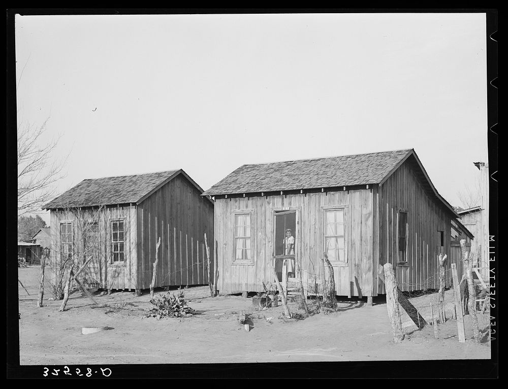 Mexican houses. Crystal City, Texas Free Photo rawpixel