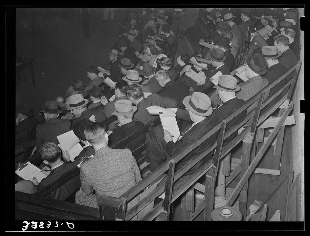 Group buyers. Strawberry auction, Hammond, Free Photo rawpixel