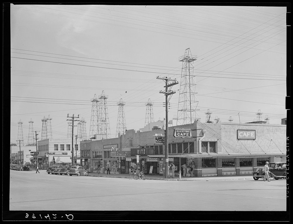 Street scene. Kilgore, Texas Russell Free Photo rawpixel