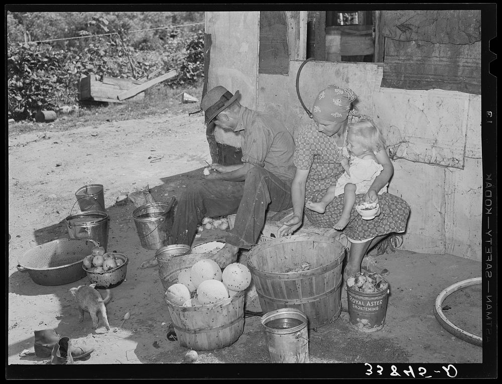 Family living Mays Avenue camp. Free Photo rawpixel