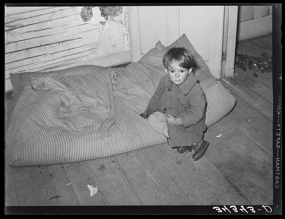 [Untitled photo, possibly related to: Son of FSA (Farm Security Administration) borrower. Orange County, Vermont] by Russell…