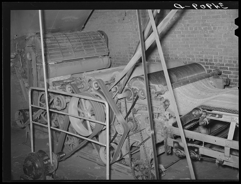 Detail machine. Mattress factory. San Free Photo rawpixel