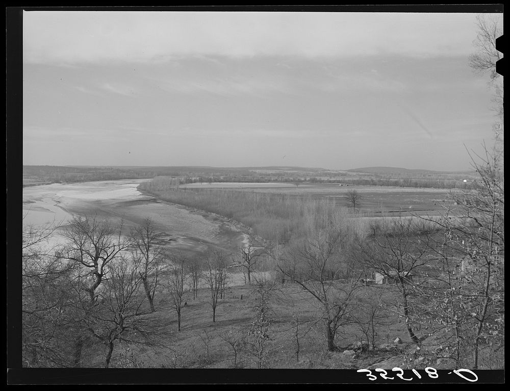 [Untitled photo, possibly related to: The Canadian River. McIntosh County, Oklahoma] by Russell Lee