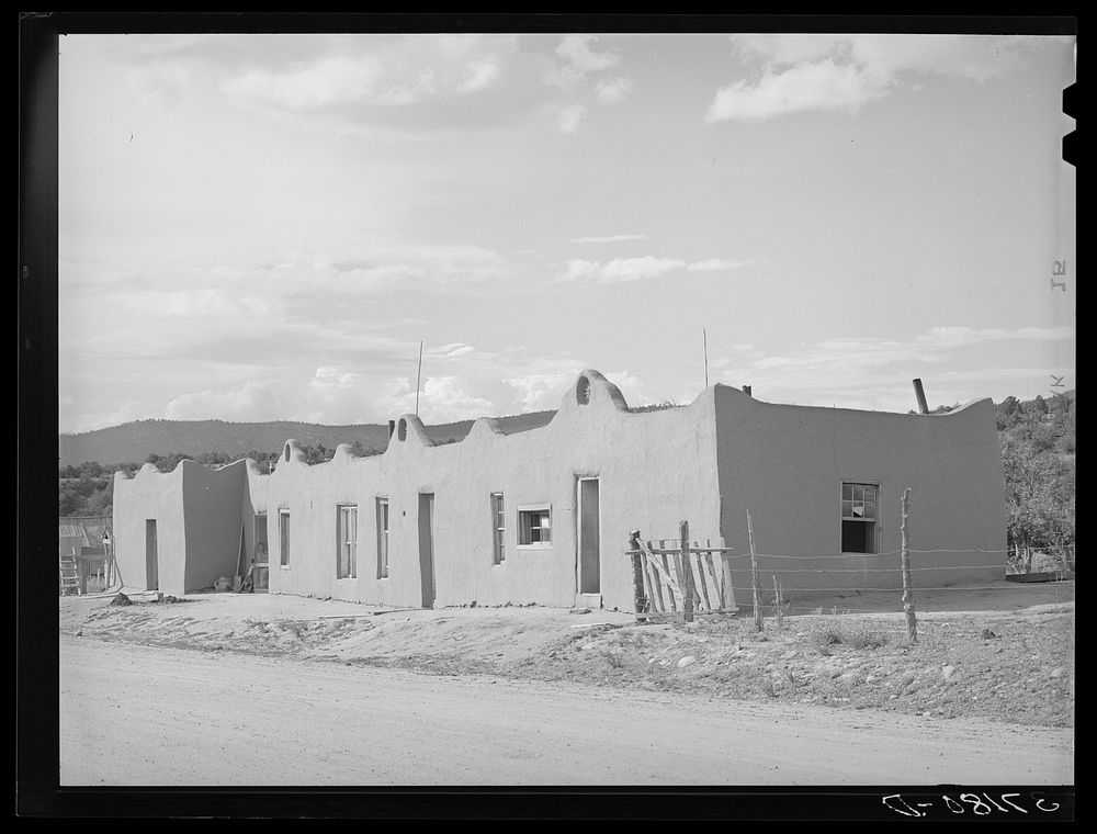 Adobe house. Penasco, New Mexico Free Photo rawpixel