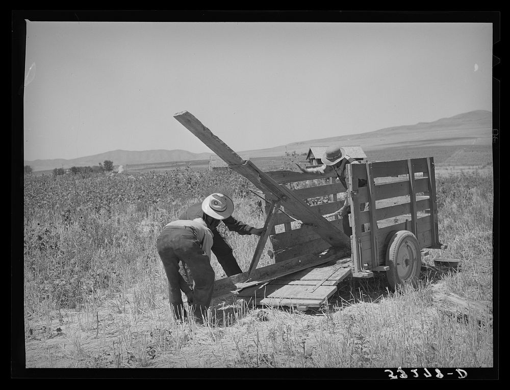 Unloading FSA (Farm Security Administration) Free Photo rawpixel