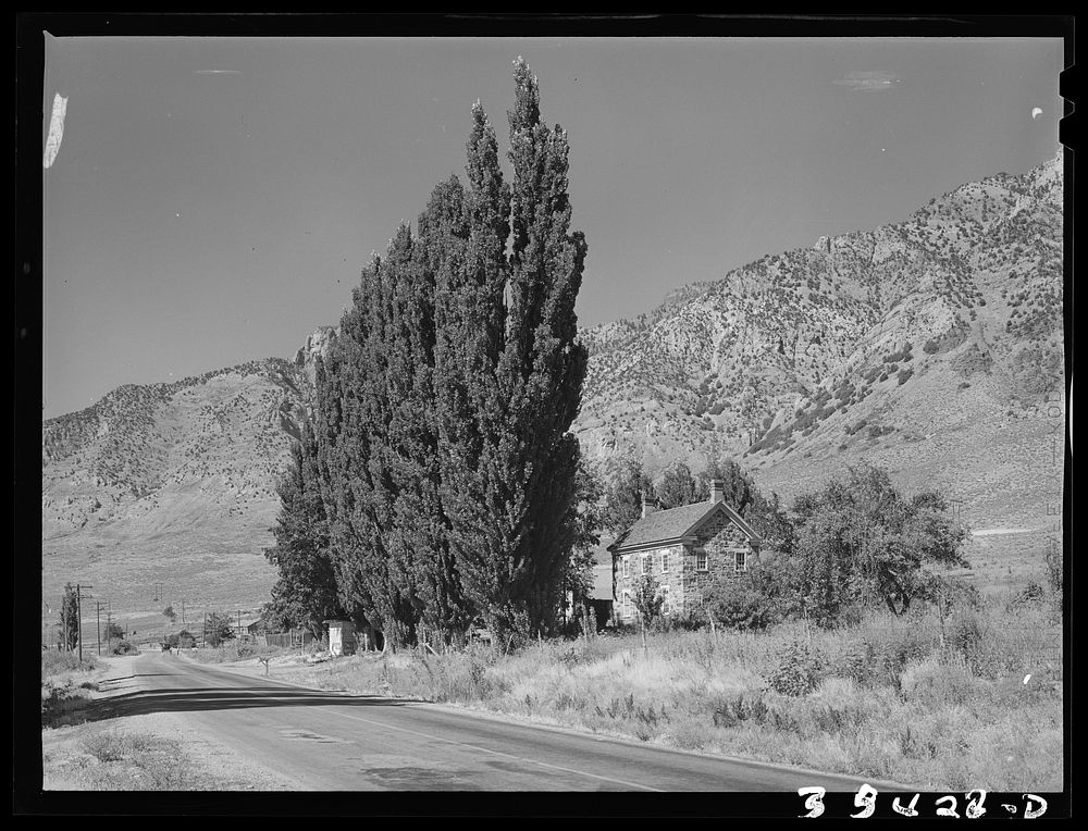 Rural scene. Box Elder County, Utah by Russell Lee