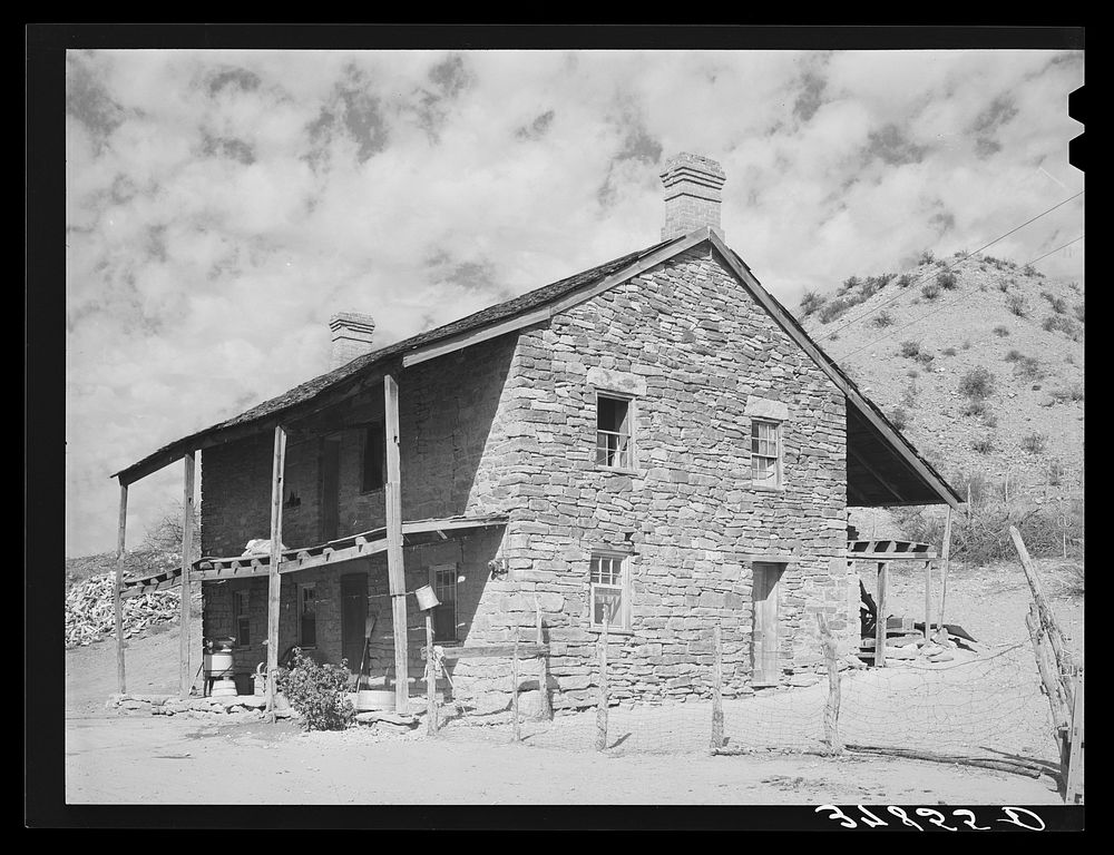 One of the first farm houses built in Santa Clara, Utah. This was the original home of Jacob Hamlin, famous Indian scout. It…