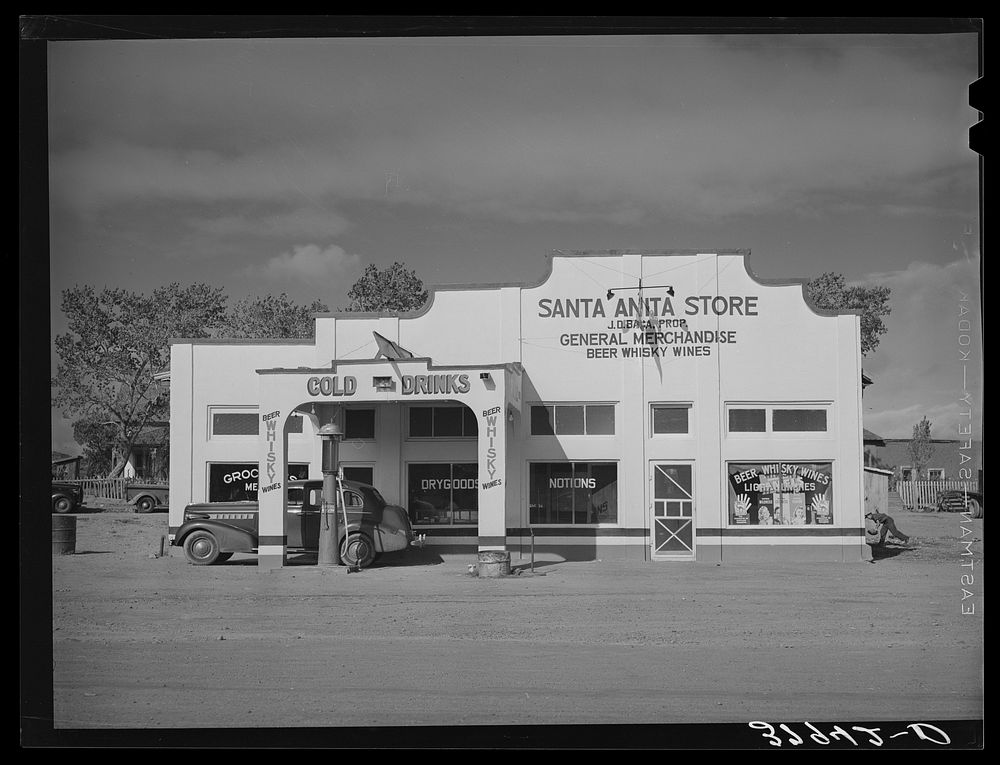 Store. Concho, Arizona by Russell Lee