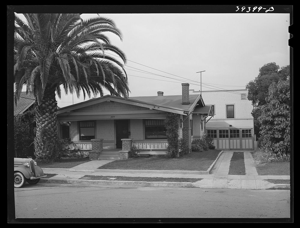 [Untitled photo, possibly related to: Houses at 3677 Jackdaw Street. Rent has been increased from twenty-eight dollars per…