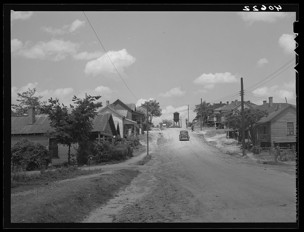 [Untitled photo, possibly related to: Street in  quarter of Durham, North Carolina]. Sourced from the Library of Congress.