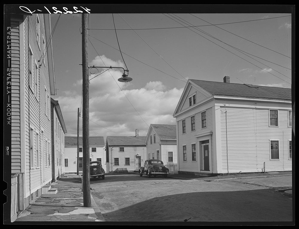 [Untitled photo, possibly related to: A square with old houses in the old fishing village of Stonington, Connecticut].…