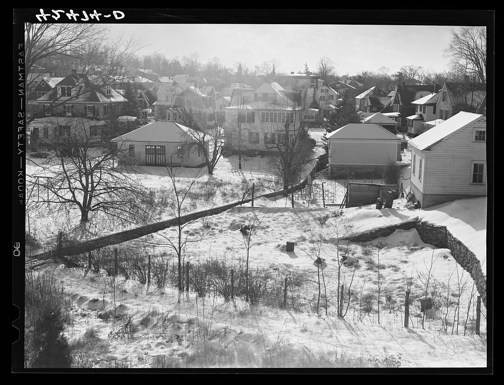[Untitled photo, possibly related to: After a snowstorm in Norwich, Connecticut]. Sourced from the Library of Congress.