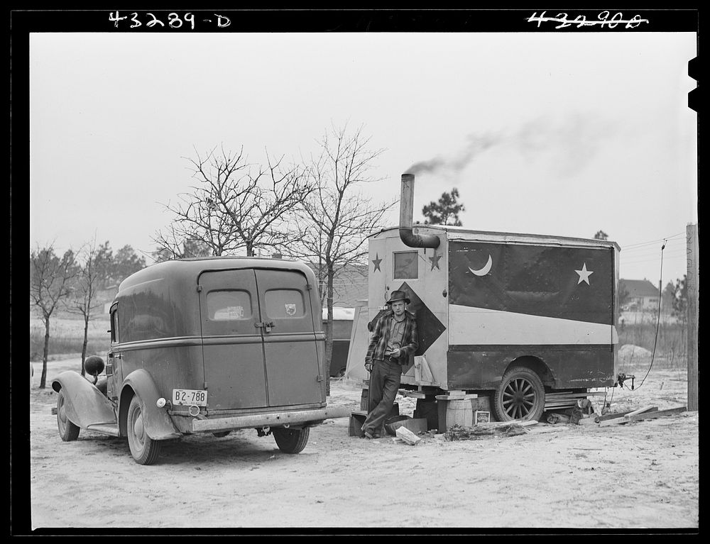 This trailer was occupied by two men working at Fort Bragg, North Carolina, who had come from West Virginia. They bought the…