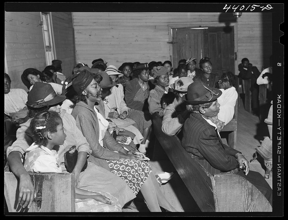  church service in Heard County, Georgia. Sourced from the Library of Congress.