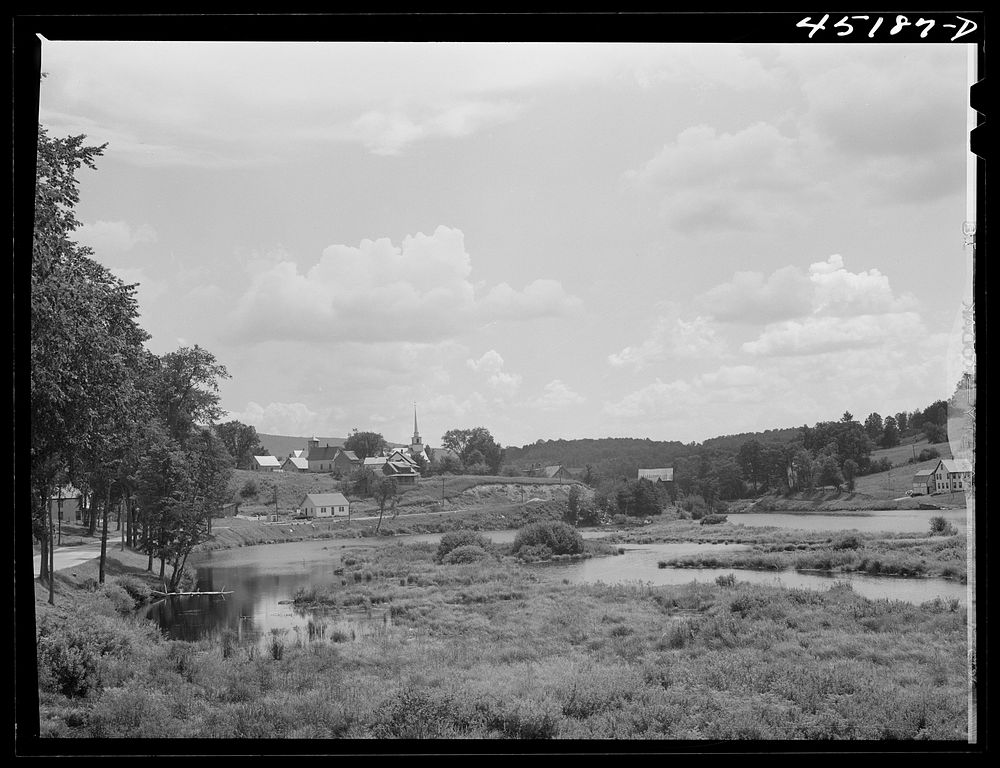 View of South Londonderry, Vermont. Sourced from the Library of Congress.