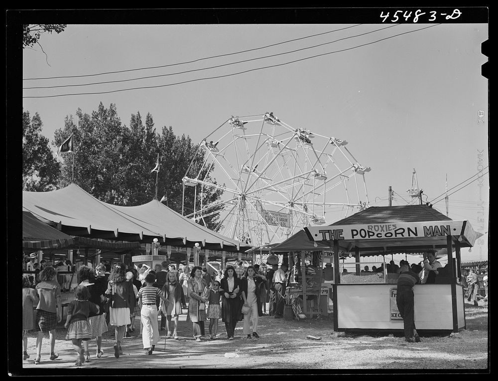 At the Rutland Fair, Vermont. Sourced from the Library of Congress.