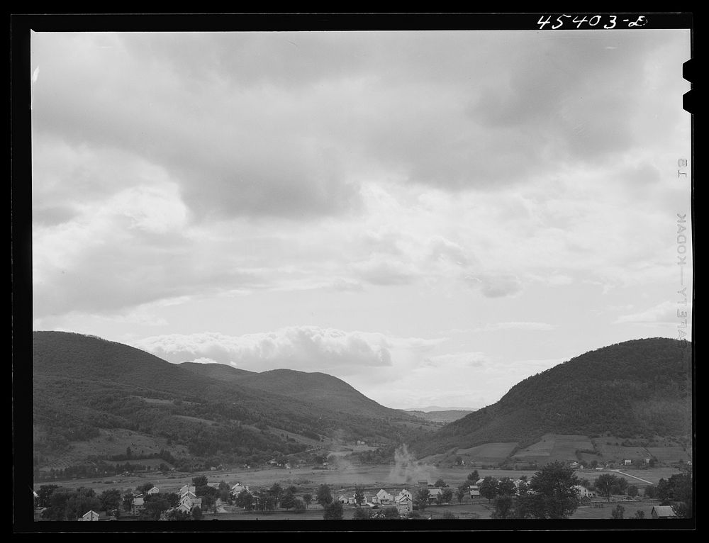 Town of West Rutland, Vermont. Sourced from the Library of Congress.