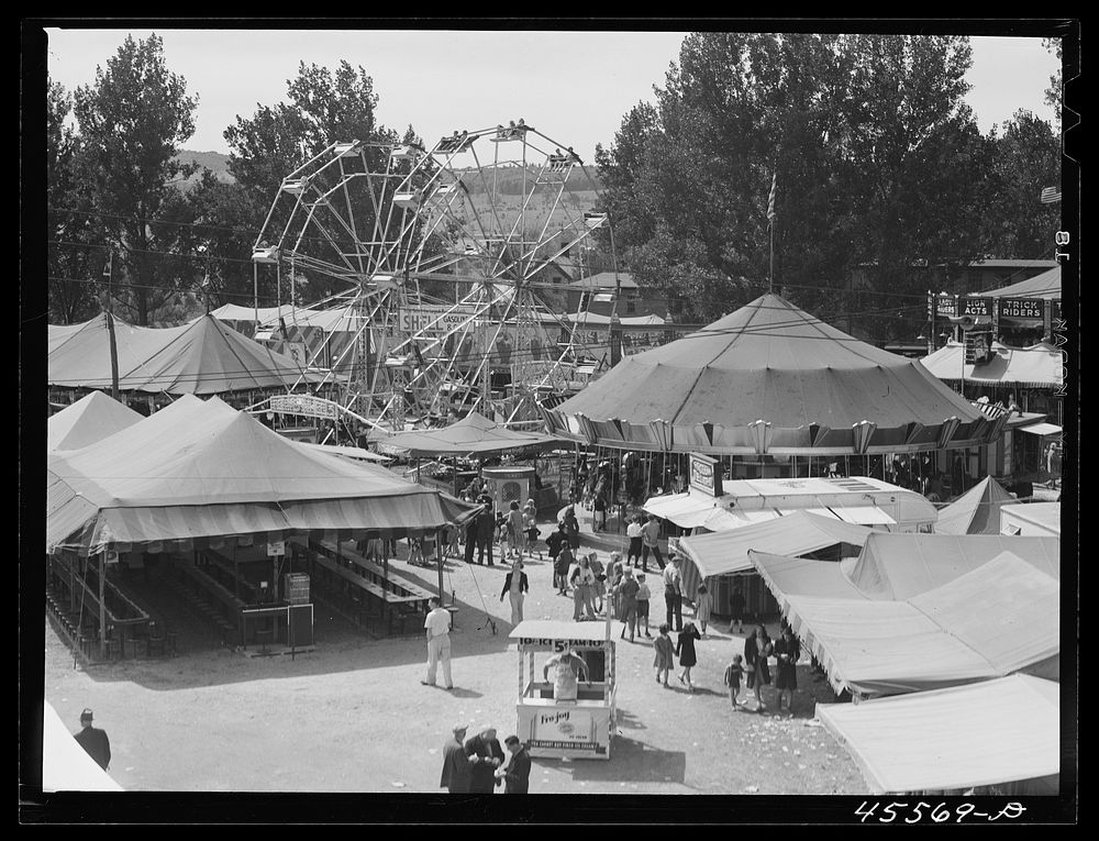 View of the Rutland Fair, Vermont. Sourced from the Library of Congress.