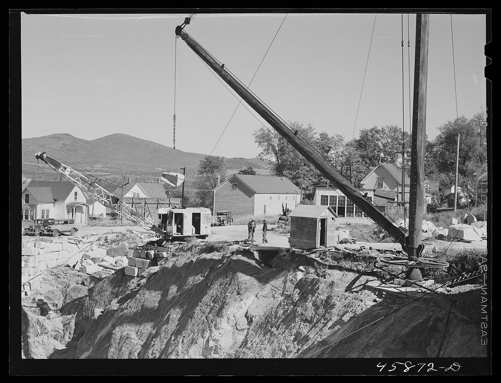 The Wells-Lemson quarry. Sourced from the Library of Congress.