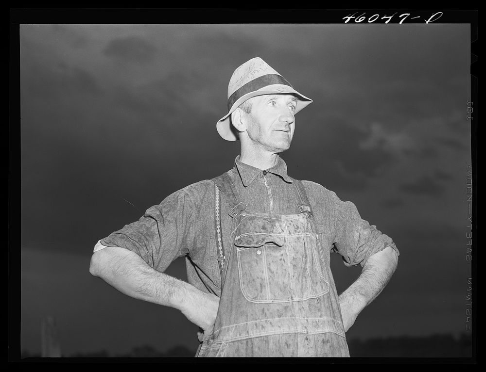 Mr. George Perry, one of the few farmers still in the Pine Camp expansion area. He has not yet been able to find a place to…