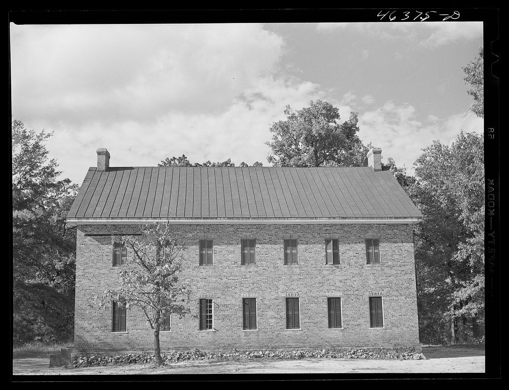 Very old Bethesda church, Greene County, Georgia. Sourced from the Library of Congress.