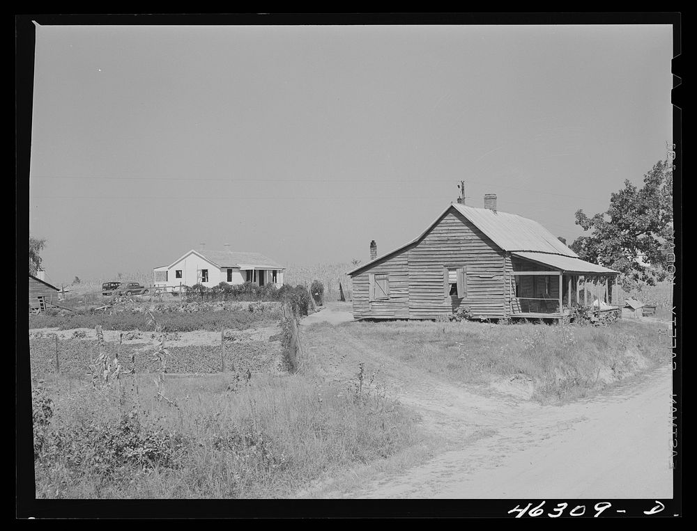 Meadow Crest community, Georgia (vicinity). One of the new houses being built by Greene County Farms Inc., to replace some…