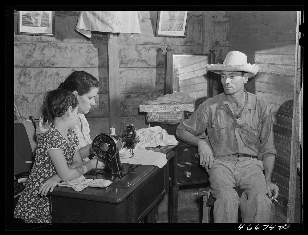 [Untitled photo, possibly related to: Corozal, Puerto Rico (vicinity). In the home of a FSA (Farm Security Administration)…