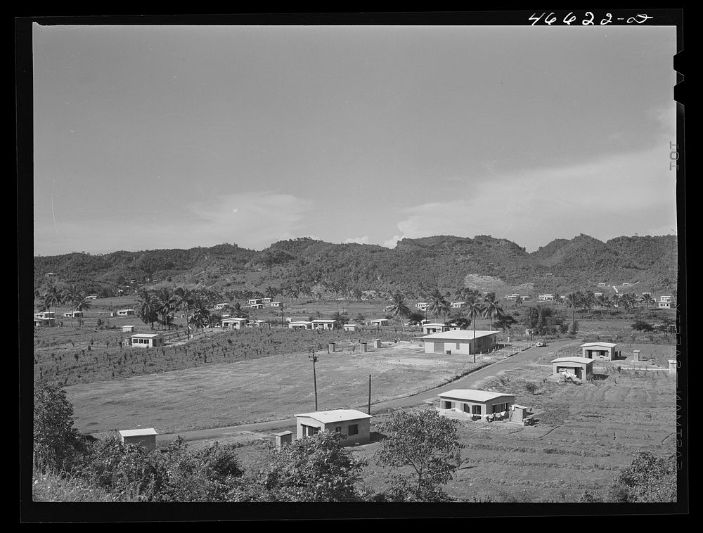 [Untitled photo, possibly related to: Manati, Puerto Rico. Federal housing project]. Sourced from the Library of Congress.
