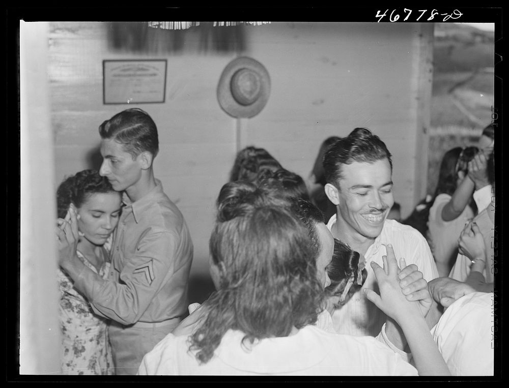 Corozal, Puerto Rico (vicinity). At a party for FSA (Farm Security Administration) tenant purchase borrowers on a farm.…