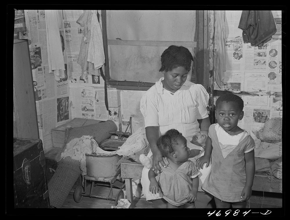 Williams, Saint Croix Island, Virgin Islands. In a FSA (Farm Security Administration) borrower's home. Sourced from the…