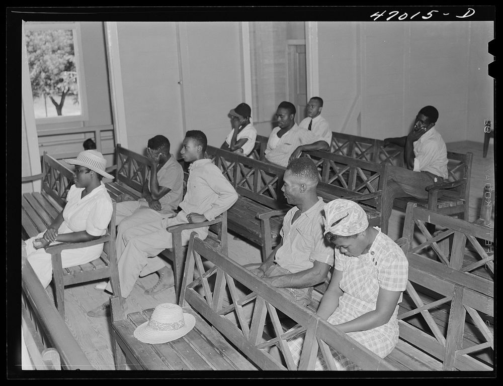 Frederiksted, Saint Croix, Virgin Islands. Court day. Sourced from the Library of Congress.