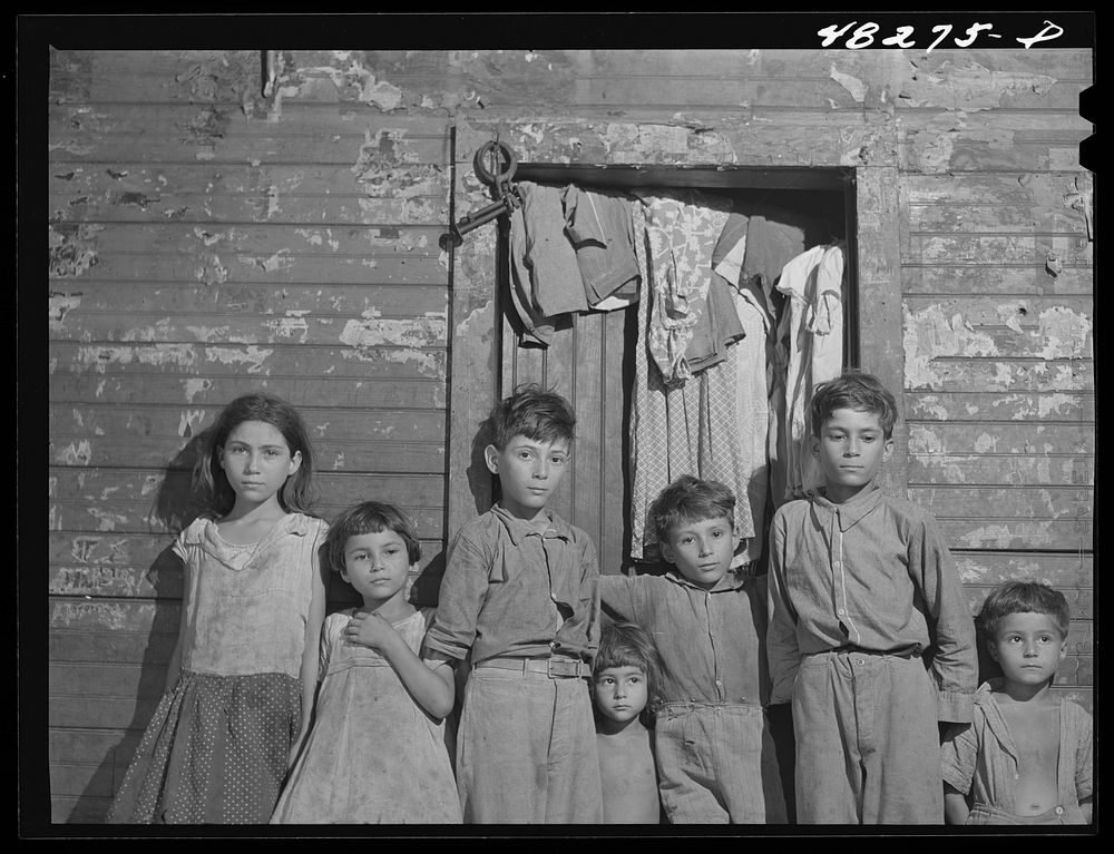 Rio Piedras (vicinity), Puerto Rico. Family of a FSA (Farm Security Administration) borrower. Sourced from the Library of…