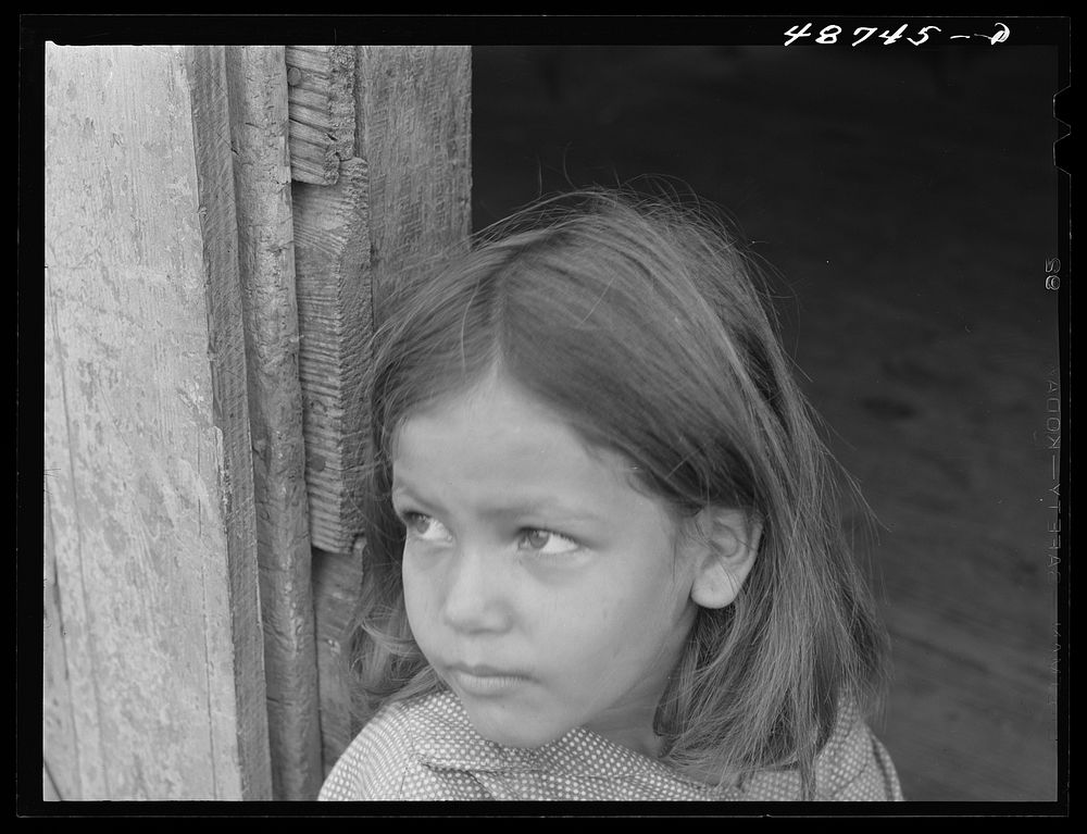 [Untitled photo, possibly related to: Caguas, Puerto Rico (vicinity). Daughter of a farm laborer]. Sourced from the Library…