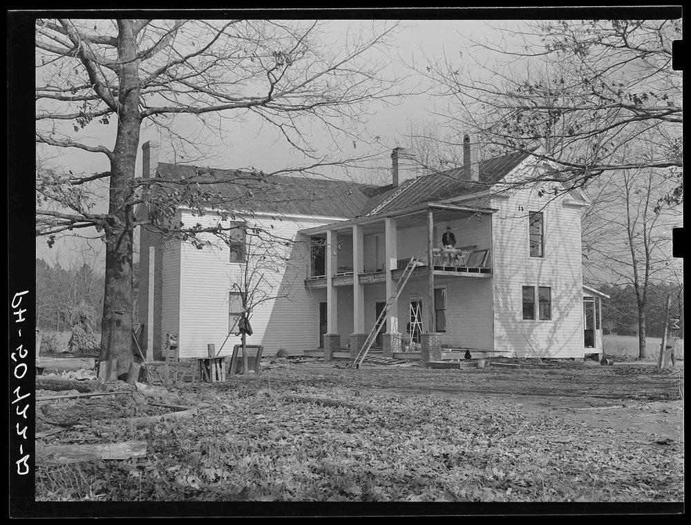 [Untitled photo, possibly related to: Home being remodeled for rehabilitation client (Mr. Brooks) near Raleigh, North…